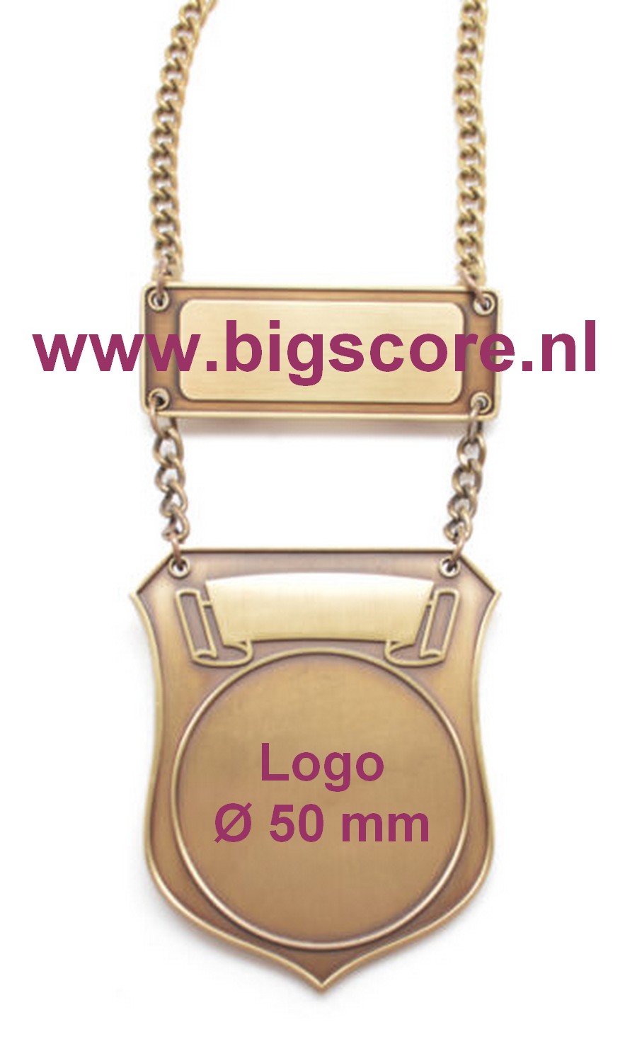 59 Prinsenketting standaard in 3 kleuren